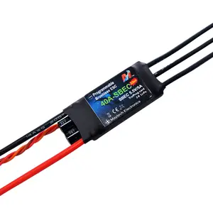 Maytech fast and smooth 40A motor controller esc with 5.5V/5A BEC for electric rc aeroplane airplane air plane engines