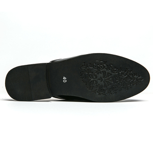 Nouveaux modèles de mocassins plats loro pour hommes, <span class=keywords><strong>mules</strong></span> à enfiler noires à paillettes brillantes, chaussures décontractées de marque à bas prix, grande taille <span class=keywords><strong>47</strong></span> - Product Image 5