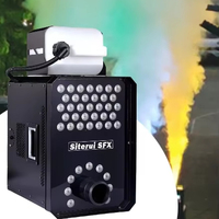 Machine à fumée SITERUI SFX NOUVEAU Modèle 3000W 42*8W LED avec jets de CO2 liquide, prise en charge DMX et télécommande pour scène, DJ et fêtes