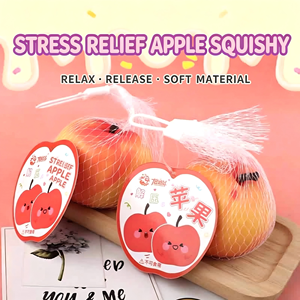 ของเล่นตกแต่งผลไม้สร้างสรรค์ ของเล่นแปลกใหม่ ของเล่นตลก ของเล่นรูปแตงโม แอปเปิ้ลแดง ของเล่นนุ่มๆ ของเล่นคลายเครียด - Product Image 1