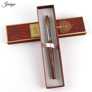 Fabricante profesional <span class=keywords><strong>de</strong></span> cepillos para <span class=keywords><strong>uñas</strong></span> 100% Pure Kolinsky Hair Acrylic Brush Rosewood Handle Acrylic Nail Art Brushes al por mayor - Product Image 4