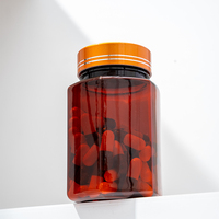 150cc personnalisé PET bouteille de pilules impression bouteilles vides pour pilules Capsule tablette supplément vitaminique