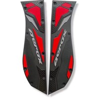 Repose-pieds en caoutchouc antidérapant pour moto, compatible avec Yamaha AEROX155 NVX155 V2, modifié, résistant à l'usure, couvre-repose-pieds