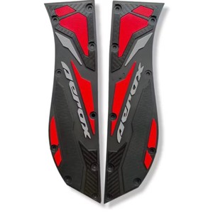 Tappetino in Gomma Antiscivolo per Poggiapiedi Moto, Compatibile con Yamaha AEROX155 NVX155 V2, Copertura Modificata Resistente all'Usura - Product Image 1