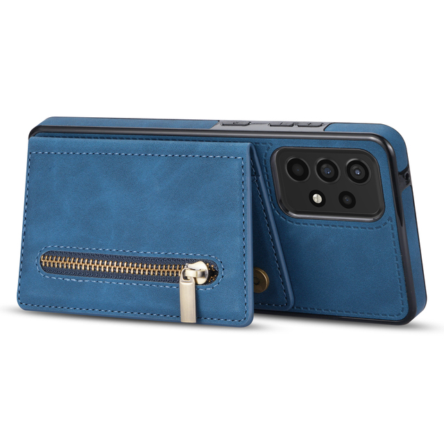 For Samsung A12 A51 A52 Business PU Phone Case Flip Stand Leather Phone Cover for Samsung S20 S21 S22