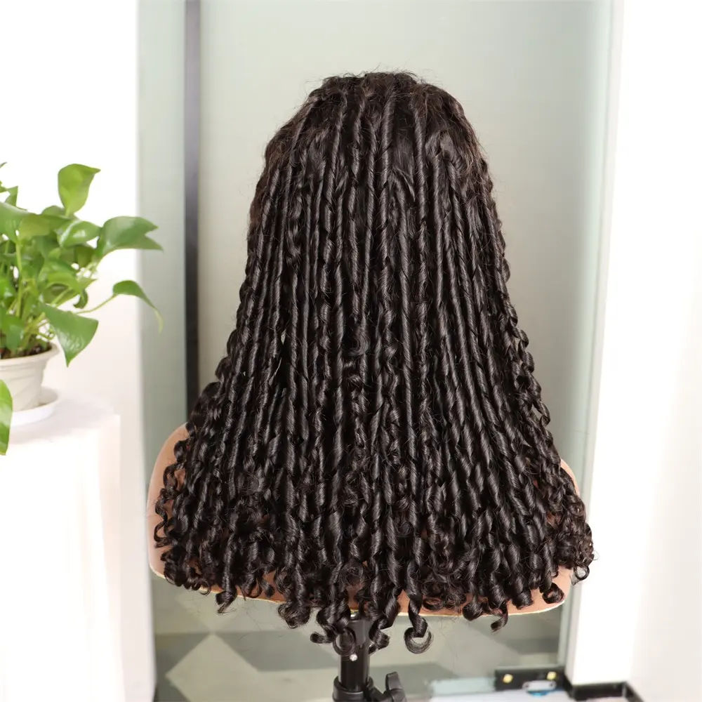 200% densité de cheveux bruts sans colle coupe de lutin perruque avant de lacet perruques Pixie bouclés 13x4 Hd dentelle frontale perruques de cheveux humains pour les femmes noires