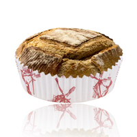 Moule à pâtisserie jetable anti-graisse, moule à pâtisserie rond en papier, moule à cupcakes en forme de cœur résistant, fabricant de moules à muffins personnalisés