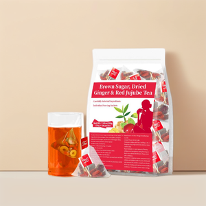 Thé au gingembre séché au <span class=keywords><strong>sucre</strong></span> brun, thé aux jujubes rouges, thé aux herbes sans caféine, vente en gros, service <span class=keywords><strong>de</strong></span> marque privée, thé <span class=keywords><strong>d</strong></span>'<span class=keywords><strong>orge</strong></span>, usine OEM/ODM - Product Image 2