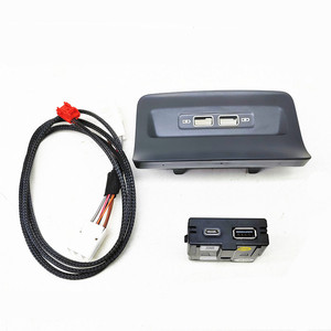 Kit de Carga Rápida USB Tipo C Trasero para Skoda Kodiaq Karoq, Reposabrazos, 12V, Plástico, con Arnés de Cableado - Product Image 2