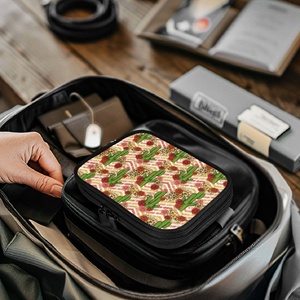 Bán Buôn Tùy Chỉnh Mô Hình Thiết Kế Đầy Màu Sắc Sóng Xương Rồng Leopard Hoa Y Học Kit Lưu Trữ Túi Ly Hợp Cho Du Lịch Cắm Trại - Product Image 2