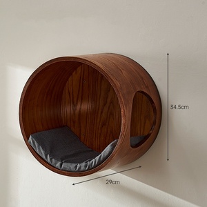 Wooden <strong>Cat</strong> Perch <strong>Wall</strong> Shelf <strong>Cat</strong> Frame <strong>Climbing</strong> Frame Set Indoor <strong>Wall</strong> Furniture <strong>Cat</strong> Shelves and Perches for <strong>Walls</strong> - Product Image 2