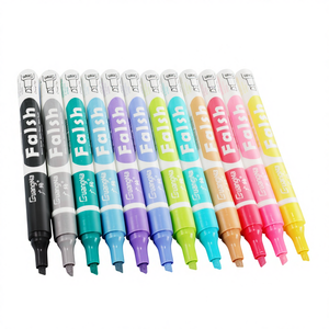 Marcadores Fluorescentes Electrónicos Multicolor de la Serie Morandi Guangna 1089, Rotulador <span class=keywords><strong>LED</strong></span> para <span class=keywords><strong>Pizarra</strong></span> Blanca con Logotipo Imprimible - Product Image 1