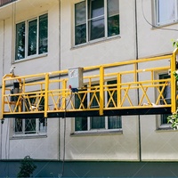 Plataforma Suspendida de Acero Pintado ZLP500, Plataforma Colgante de 500 kg para Construcción