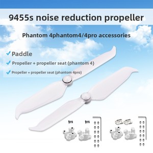 Eliche a bassa rumorosità 9455S, pale silenziose per DJI <span class=keywords><strong>Phantom</strong></span> 4A 4 Pro V2.0, accessori <span class=keywords><strong>di</strong></span> ricambio per drone - Product Image 4