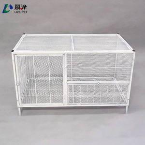 PET özel boyut ağır istiflenebilir çelik palet kafes toz kaplı palet depolama tavuk kafesi LIZE - Product Image 1