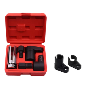 WZAUTO Set Universale <span class=keywords><strong>di</strong></span> Chiavi a Bussola per Sensore <span class=keywords><strong>di</strong></span> Ossigeno e Attrezzi per Filettatura in Carbonio Rosso - Product Image 3