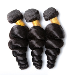 Extensiones de cabello humano Virgen, <span class=keywords><strong>9A</strong></span> alta calidad brasileña humano Remy pelo natural, onda suelta cabello humano - Product Image 1