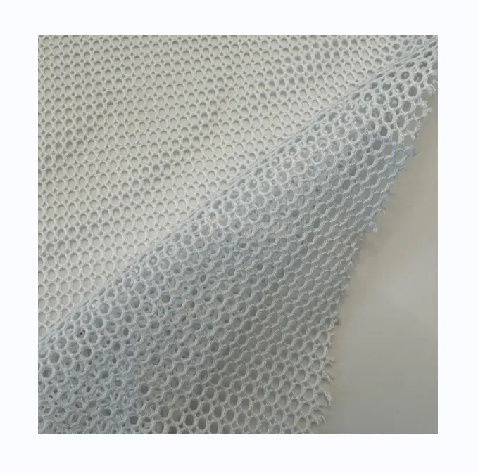 100% Polyester Ademende 3d Air Mesh Stof Zichtbaarheid Polyester Mesh Fabric 100Gsm