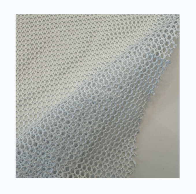 100% Polyester Breathable 3d Air Mesh Fabric Visibility Polyester Mesh Fabric100gsm