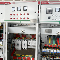 Armoire de distribution basse tension série GGD 380V 400V avec barre omnibus en cuivre à panneau fixe pour projets de distribution d'énergie