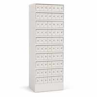 YIWEIYI 84-Drawer Laboratory Slide Cabinet SPCC Steel Microscope Slide Storage Locking Drawers 75,600 Slides Capacity OEM