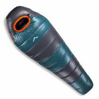 Sac de couchage thermique professionnel de type momie avec capuche ergonomique et coque extérieure durable pour les performances en camping par temps froid
