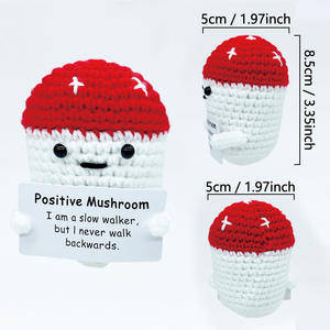 Muñeco de Peluche Tejido Adorable en Oferta, Adorno Creativo para Escritorio, Idea de Regalo Encantadora - Product Image 6