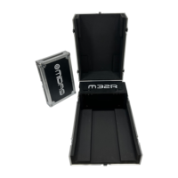 Boîtier de transport professionnel sur mesure pour console de mixage numérique DJ, avec 3 portes, 4 roues et compartiment de rangement, pour Midas M32R