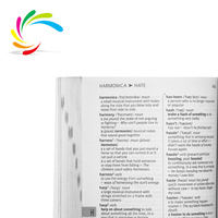 Fournisseur de premier plan Nouveauté Prix promotionnel d'usine Dictionnaire anglais à couverture souple Dictionnaire anglais Longman