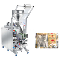Machine de remplissage et d'emballage semi-automatique pour sachets de 200 ml de miel liquide, pâte épaisse, shampoing, arachides et autres aliments en petites pochettes