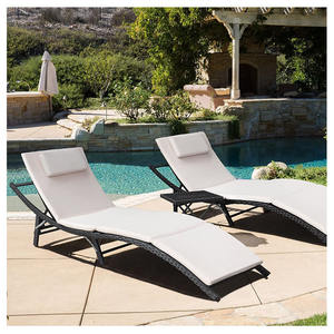 Yazn — ensemble de meubles d'extérieur <span class=keywords><strong>en</strong></span> résine plastique, chaises longues, mobilier de jardin, moderne, TY003 - Product Image 1