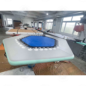 Tùy chỉnh <span class=keywords><strong>Inflatable</strong></span> Vòng hồ bơi Float đảo gấp <span class=keywords><strong>Inflatable</strong></span> nước võng nổi giường nước tốt nhất nổi Mat bơi nền tảng - Product Image 6