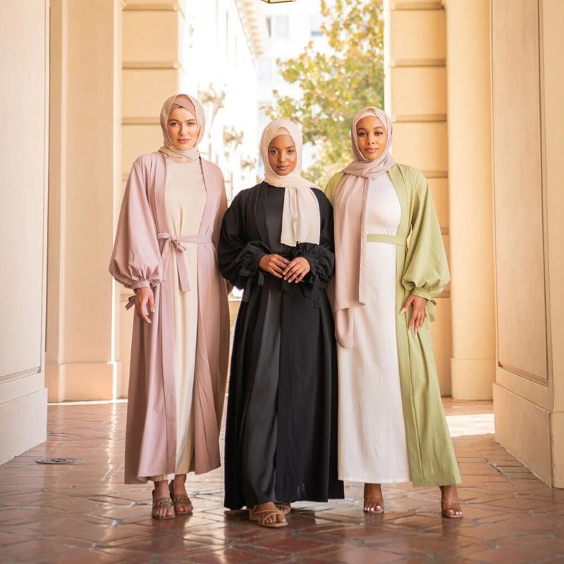 Услуги по обработке одежды Исламская одежда мусульманский дизайн для женщин абайя