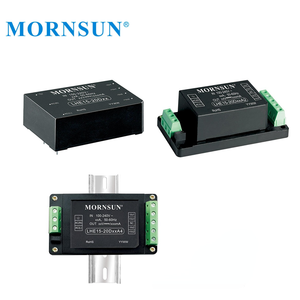 Mornsun LHE15-20D0524-04 פלט כפול ac/dc פתיחת מסגרת כוח 5v 24v 15w ירוק סוג PCB כוח רפואי - Product Image 3