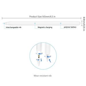 ปากกาสไตลัสสำหรับ iPad, ปากกาสไตลัสสัมผัส2ND ดินสอ <span class=keywords><strong>Apple</strong></span> <span class=keywords><strong>Gen</strong></span> 2018-2023 - Product Image 5