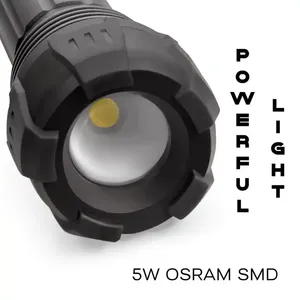 Sáng chim <span class=keywords><strong>ODM</strong></span> ngoài trời không thấm nước dẫn Đèn pin xách tay khẩn cấp lặn đèn pin với 3 * AAA pin cho săn bắn - Product Image 3