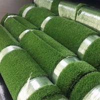 Gazon Artificiel Extérieur pour Aménagement Paysager, Pelouse Synthétique Anti-UV, Moquette Artificielle Économique 20mm 25mm pour Usage Temporaire