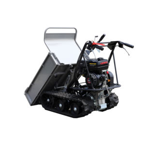 300 किलोग्राम भार क्षमता गैसोलीन इंजन मिनी डम्पर सभी इलाके रबर ट्रैक ट्रांसपोर्टर क्रॉलर हैंड कार्ट और ट्रॉली - Product Image 1