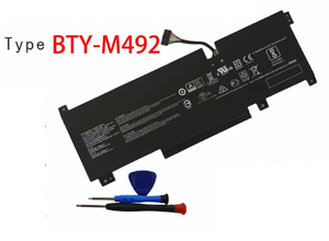 Batería de Repuesto BTY-M492 para Portátiles MSI SWORD 15 PULSE GL66 GL76 KATANA GF66 <span class=keywords><strong>GF76</strong></span>, 11.4V, 4700 mAh - Product Image 4