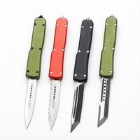 Vente en gros de couteau de poche EDC multifonction de haute qualité, lame en acier inoxydable 440, manche en alliage d'aluminium, personnalisable DIY OEM