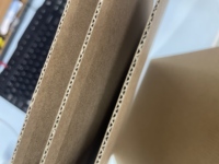 Feuilles de carton ondulé recyclable 5 plis, taille personnalisée, emballage imprimé pour déménagement, papier et carton