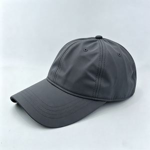Casquette de baseball unisexe sportive et tendance, couleur unie, 6 panneaux, été, douce, séchage rapide, coton, visière incurvée, 3D, en promotion - Product Image 5