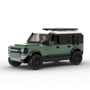 Giocattoli Personalizzati di Veicoli da Costruzione, Auto SUV per Bambini, Mini Modelli Moc Fai-da-Te, Set di Blocchi da Costruzione per Auto SUV - Product Image 5