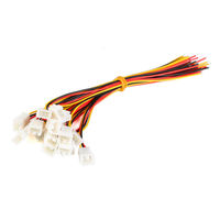 JST XH2.54 XH 2,54Mm Konektor Kabel, 2/3/4/5/6/ 7/8/9/10 Pin Paso Macho Hembra Enchuf 300 MM Kabel 26AWG