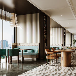 Paneles de Construcción Ecológicos Impermeables de WPC para Restaurantes, Salas de Estar, Paredes Interiores, Gimnasio - Diseño Moderno, Más de 5 Años - Product Image 3