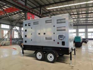 30Kw 40kw 60kw im lặng cách âm Trailer loại Diesel genset im lặng DIESEL Máy phát điện 40kw Máy phát điện diesel với bánh xe - Product Image 3