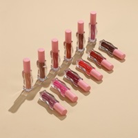 Rouge à lèvres liquide mat anti-adhésif à marque privée, gloss vegan personnalisé, imperméable, longue tenue, nourrissant, fini velours mat