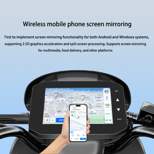 Oem/ODM P7 thông minh Màn hình rộng chiếu cụ điện xe máy đồng hồ tốc độ điện Scooter baimo - Product Image 3