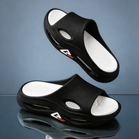 Sandales et Claquettes d'Été pour Hommes en EVA, Style Designer, Semelle Épaisse Cloud Antidérapante, pour l'Extérieur, Vente en Gros