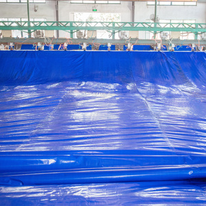 10x10 파란 플라스틱 방수포 장 방수 산업 방수포 - Product Image 6
